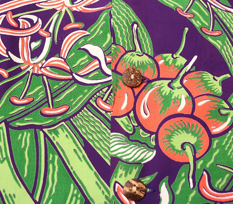 1940s HAWAIIAN SHIRT , Size M