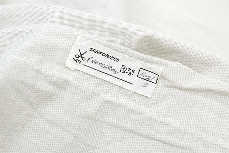 50's Camelet Bros Co. L/S ボタンダウンシャツ ライトグレー 表記(15)