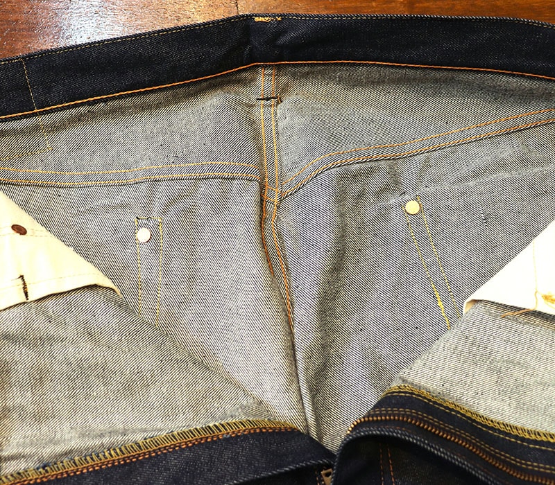 1950s DEAD STOCK , LEVIS 501ZXX LEATHER , W40 L36