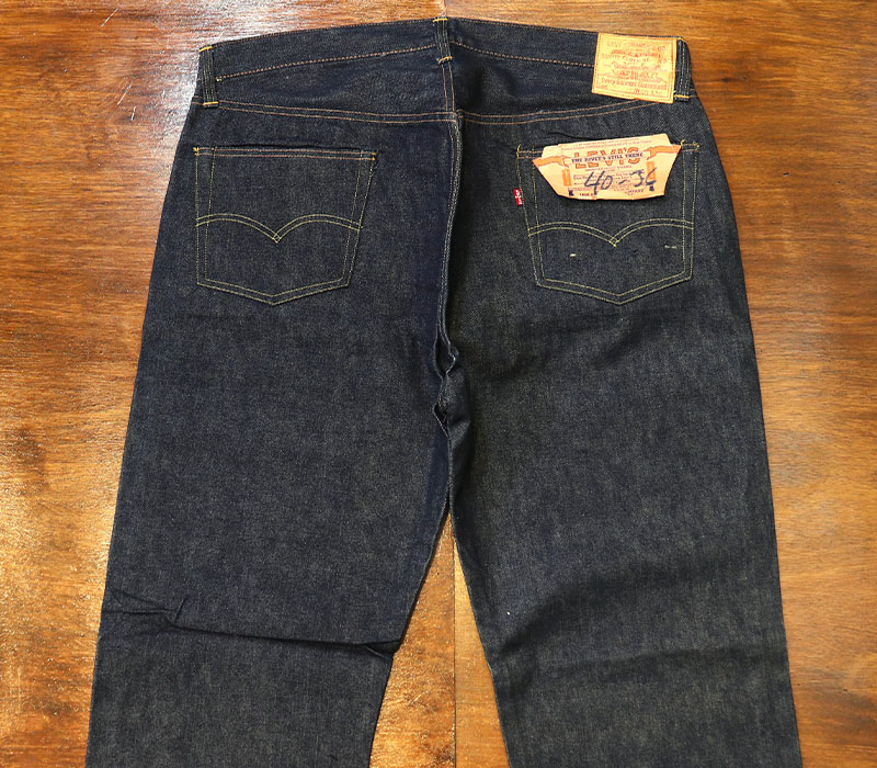 1950s DEAD STOCK , LEVIS 501ZXX LEATHER , W40 L36 | NEW ITEM