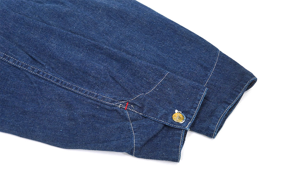 50's～ BLUE BELL デニムカバーオール 濃紺 実寸(40位
