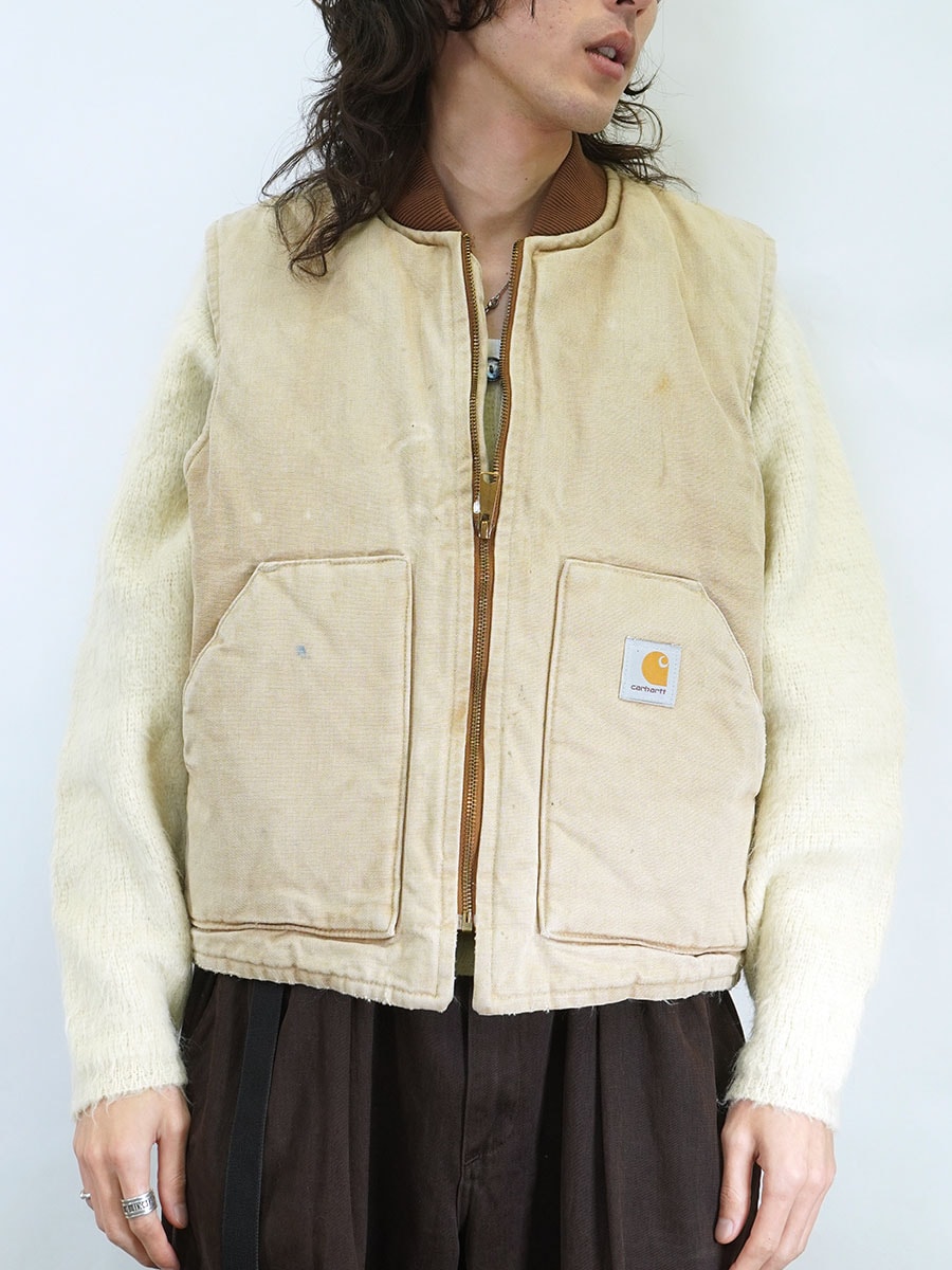 USA製 カーハート ダックベスト ブラウン 表記(L) | NEW ITEM