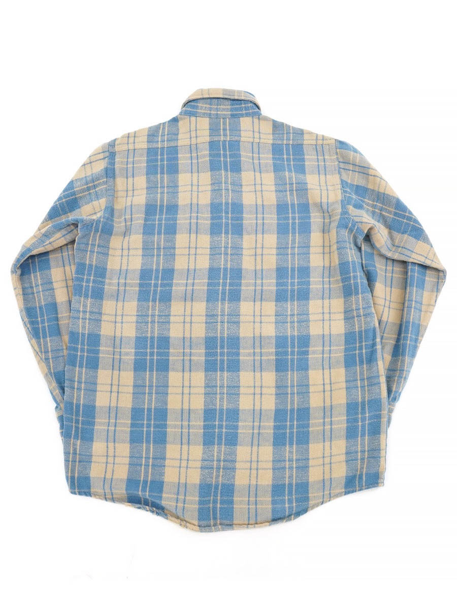 80'S FROSTPROOF PLAID FLANEL SHIRT (APPROX. MEDIUM) MADE IN USA