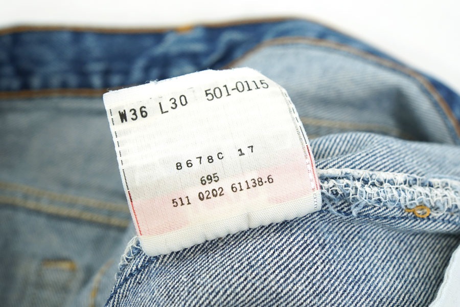 90's Levi's 501 デニムパンツ 美ブルー 表記(36x30) USA製 Ⓡマーク