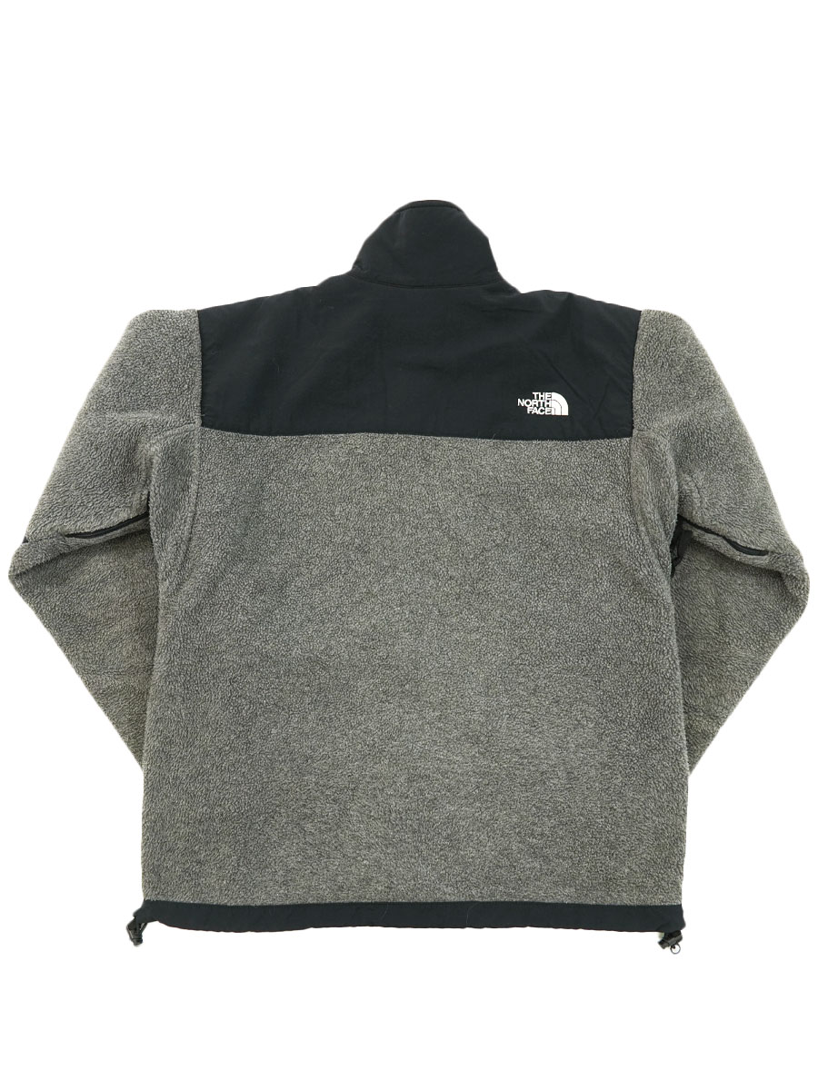 THE NORTH FACE ''DENALI'' フリースジャケット チャコールグレー×ブラック 表記(S/P)