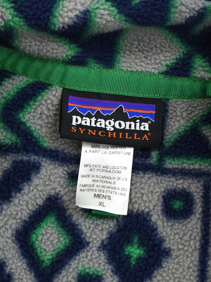 14's パタゴニア シンチラスナップTプルオーバー モンタナシエテ