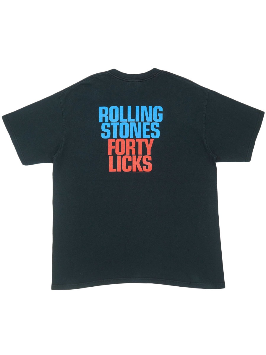 90's anvil ローリング・ストーンズ ''FORTY LICKS'' 両面プリントT