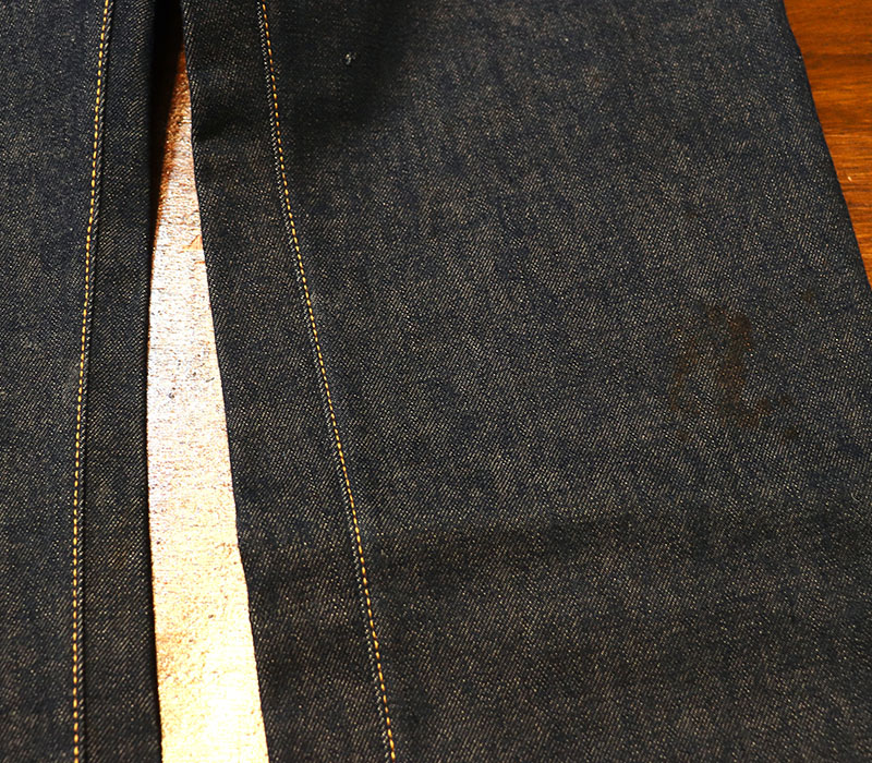 1950s LEVIS 501XX LEATHER , NO WASH , W35 L32