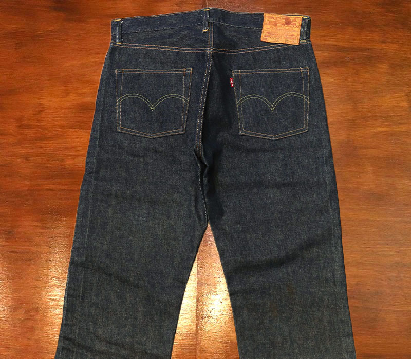 1950s LEVIS 501XX LEATHER , NO WASH , W35 L32