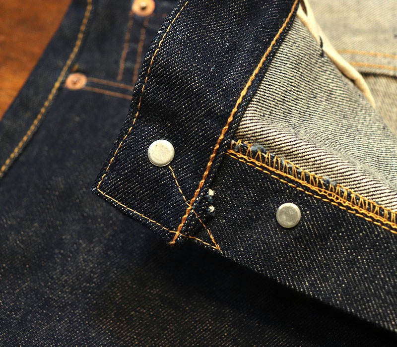 1950s LEVIS 501XX LEATHER , NO WASH , W35 L32