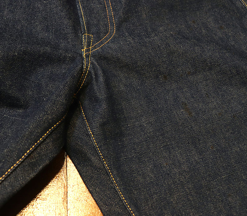 1950s LEVIS 501XX LEATHER , NO WASH , W35 L32
