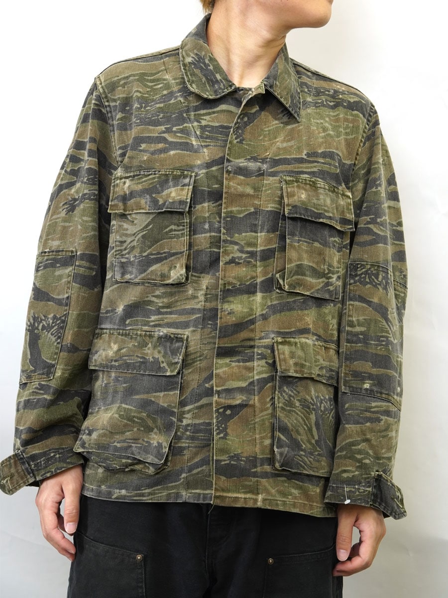 USA製 LADIGA SPORTSWEAR, INC. タイガーストライプ BDUジャケット