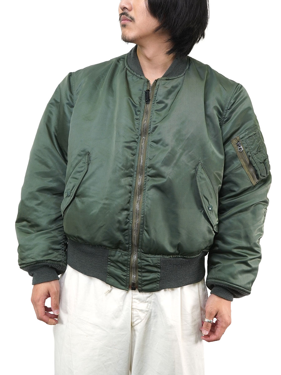 76 U.S. AIR FORCE MA-1 MIL-J-8279E ALPHA INDUSTRIES製 フライト