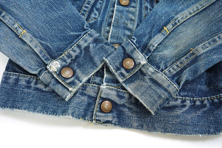 60's Levi's 557BXX デニムジャケット 良色落ち キッズサイズ