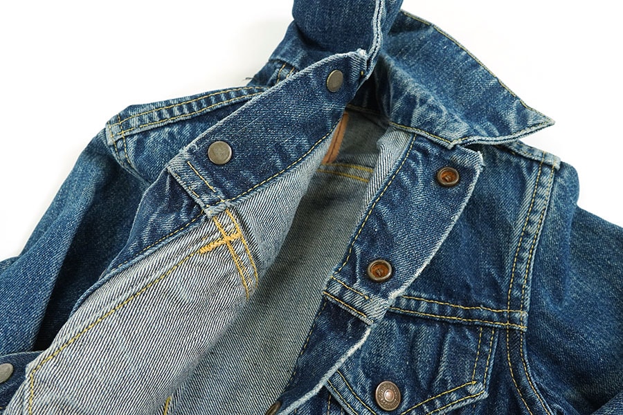 60's Levi's 557BXX デニムジャケット 良色落ち キッズサイズ