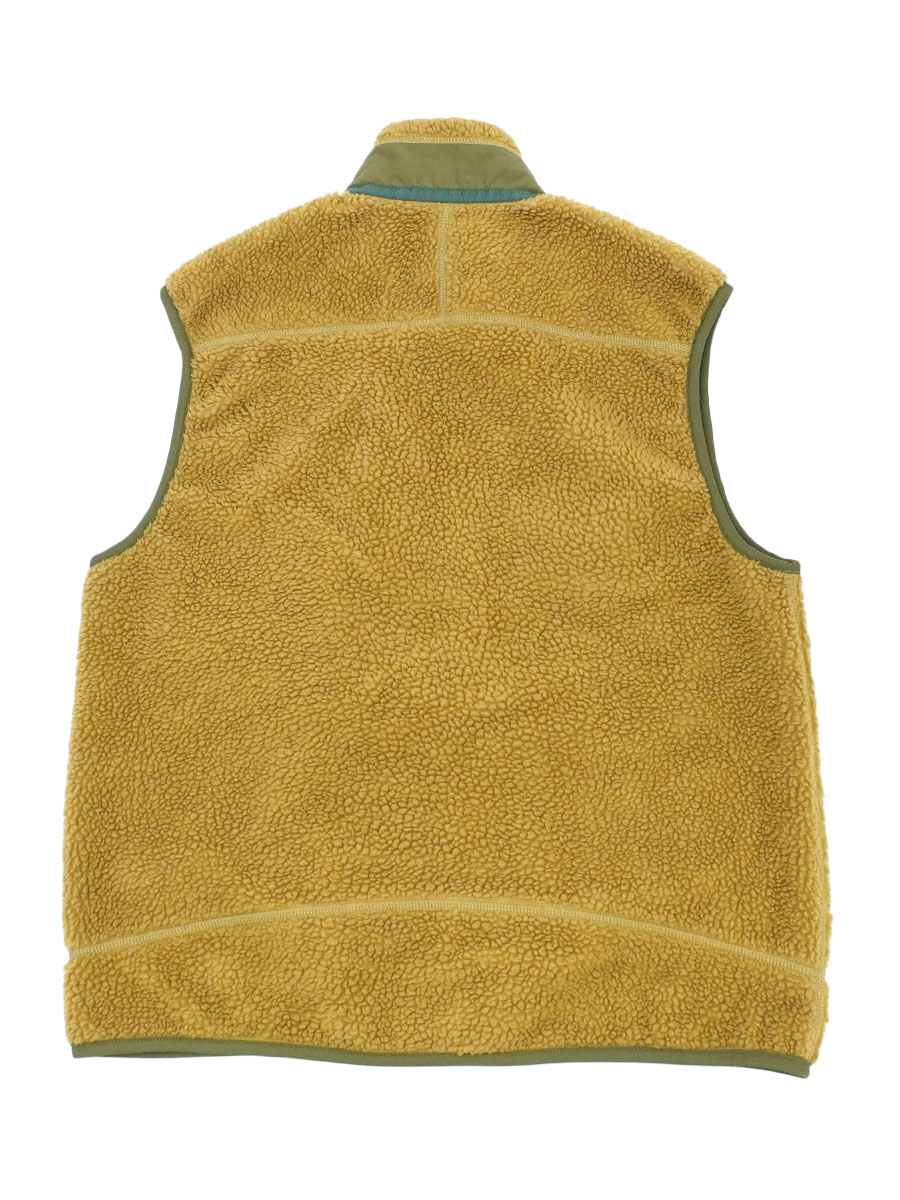 11 パタゴニア レトロXベスト ヴィンテージゴールド 表記(L) | NEW