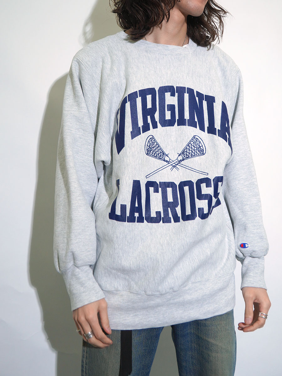 90'S CHAMPION REVERSE WEAVE ''VIRGINIA LACROSSE'' (SIZE.XLARGE)