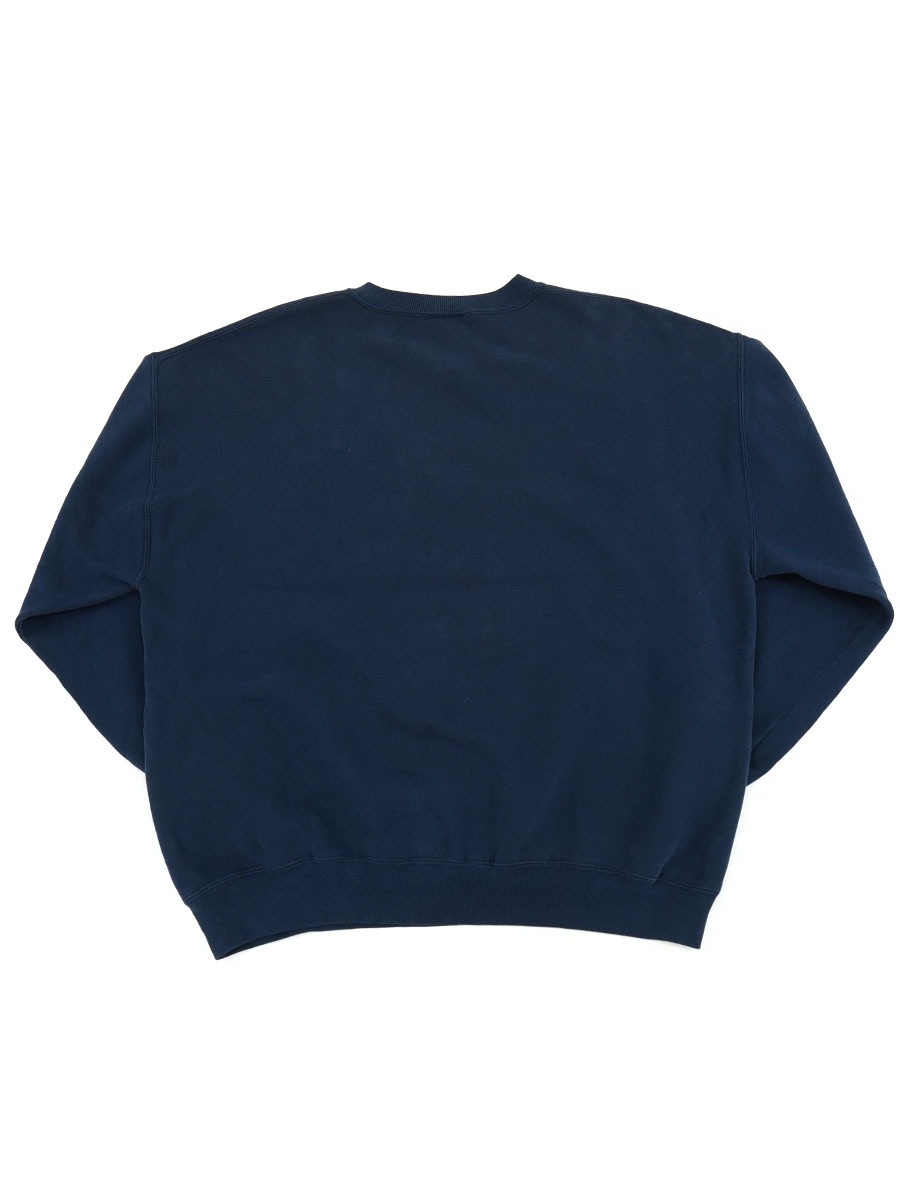 90'S RUSSELL ATHLETIC FRONT V SWEAT SHIRT NAVY (SIZE. XX LARGE