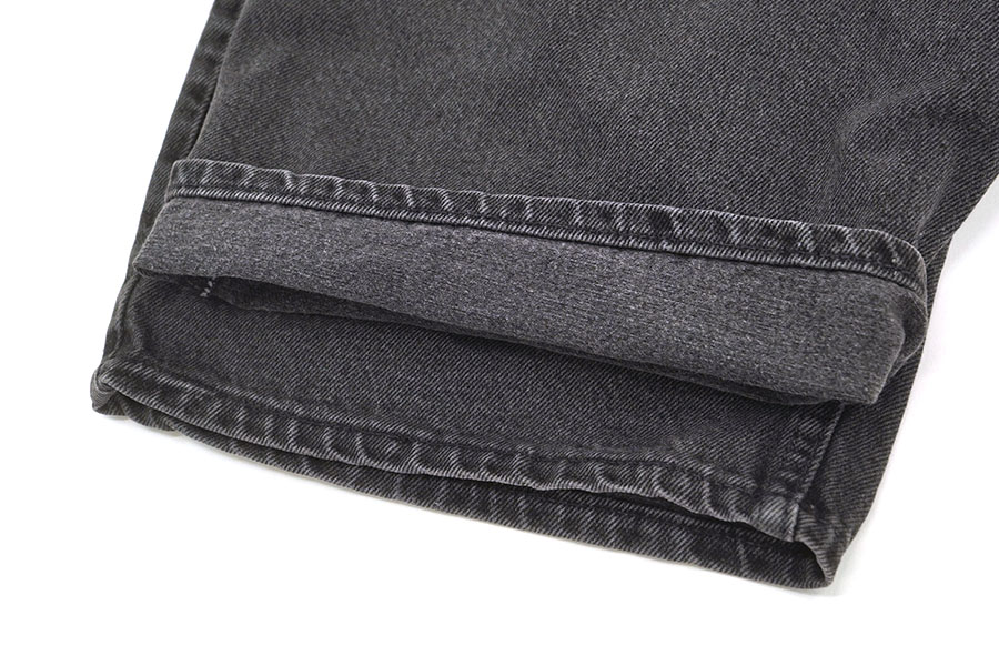 90'S LEVI'S 550 BLACK DENIM SHORTS (SIZE.W34 L00) MADE IN USA