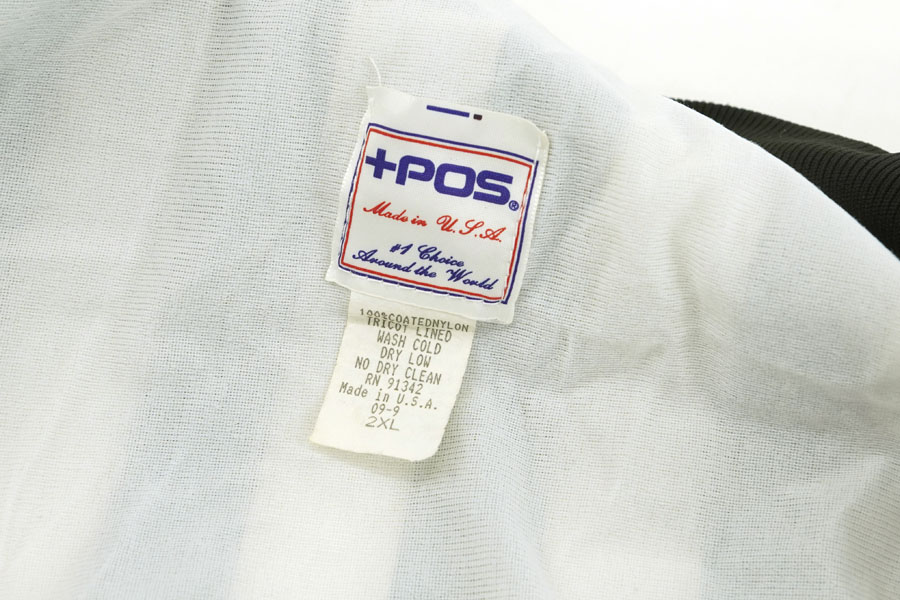 80's ＋POS 100%ナイロン レフェリージャケット 表記(2XL) USA製
