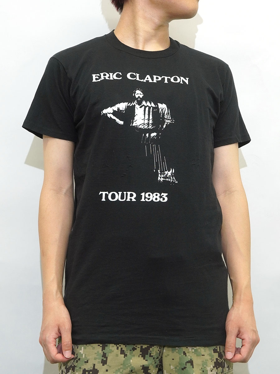 80'S SCREEN STARS ERIC CLAPTON ''AMERICAN TOUR 1983'' T SHIRT