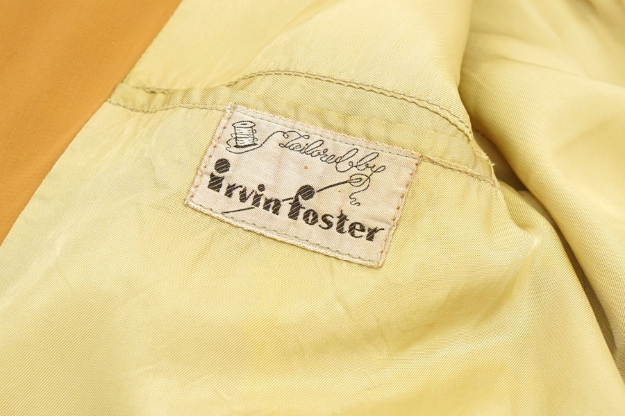 1950'S IRVIN FOSTER LEOPARD PANEL HOLLYWOOD JACKET (SIZE.38)