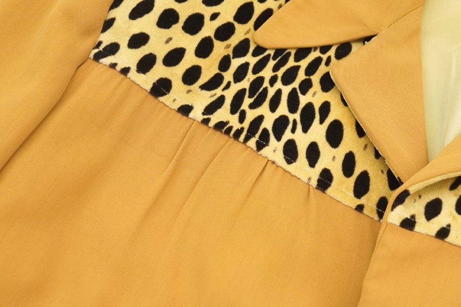 1950'S IRVIN FOSTER LEOPARD PANEL HOLLYWOOD JACKET (SIZE.38)