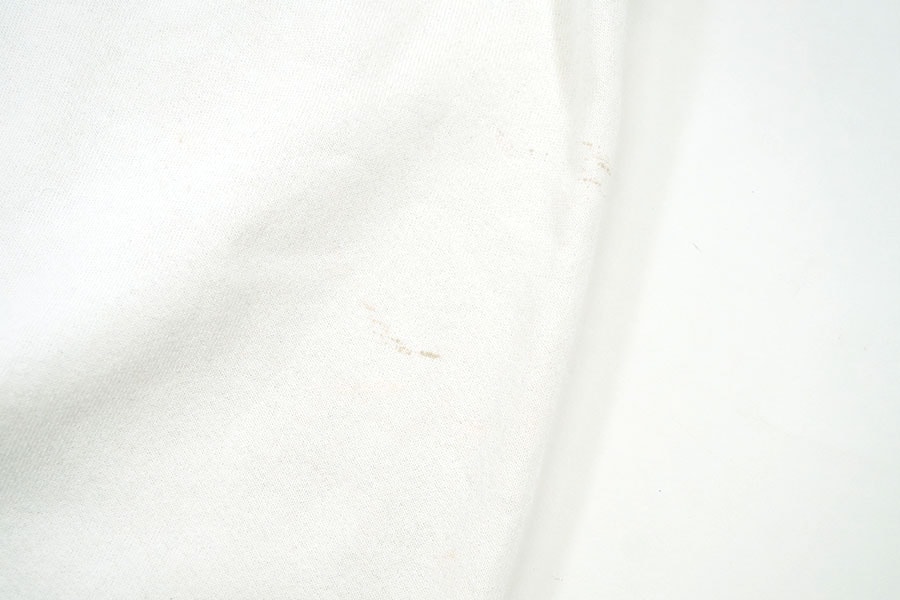 80's Disney ミッキーマウス オーバープリント スウェット ホワイト 実寸(XL位) USA製