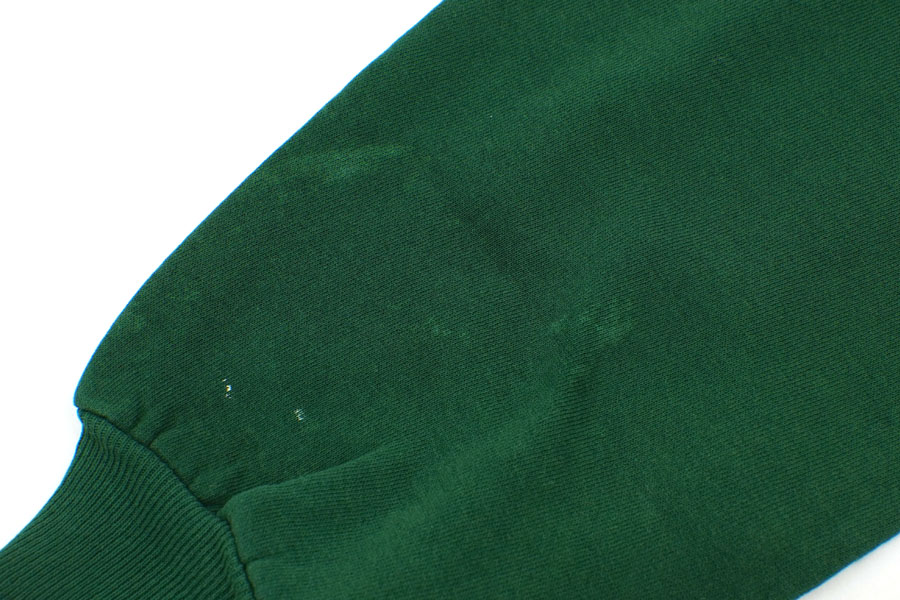 90's RUSSELL ATHLETIC ''DARTMOUTH LACROSSE'' 前Vスウェット グリーン 表記(M) USA製