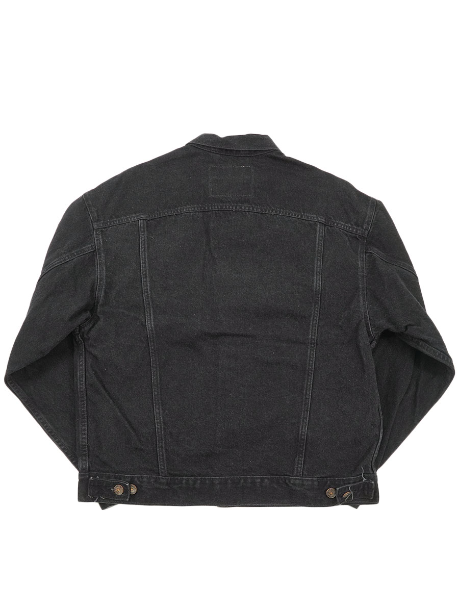 90'S LEVI'S 70507 BLACK DENIM JACKET (SIZE.MEDIUM) MADE IN USA