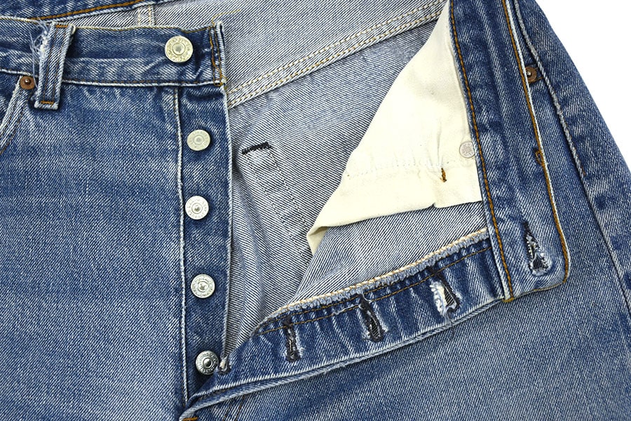 ス*ピ様 80s W31 501 赤耳 USA製 ヒゲ落ち デニム 内股シングル 80's Levi's 501 赤耳 デニムパンツ ヒゲ落ち 実寸(34.5x29.5位