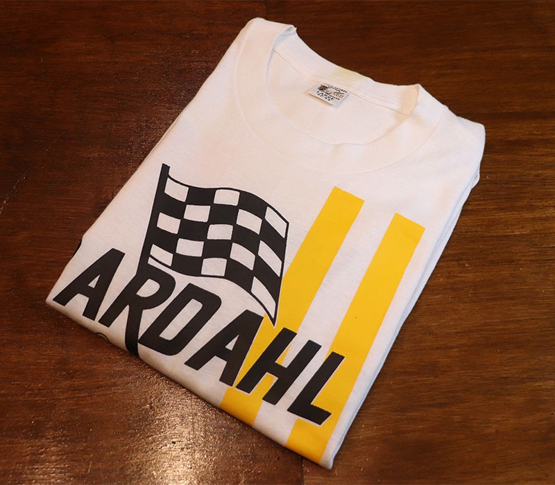 1960s DEAD STOCK , HOT ROD T-SH , BARDAHL , RUSSELL , Size L