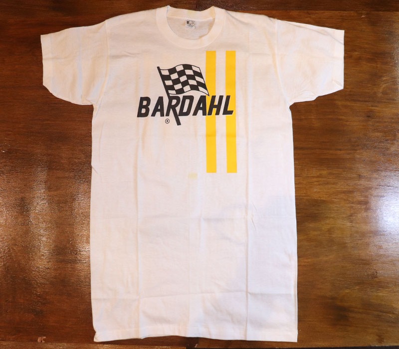 1960s DEAD STOCK , HOT ROD T-SH , BARDAHL , RUSSELL , Size L