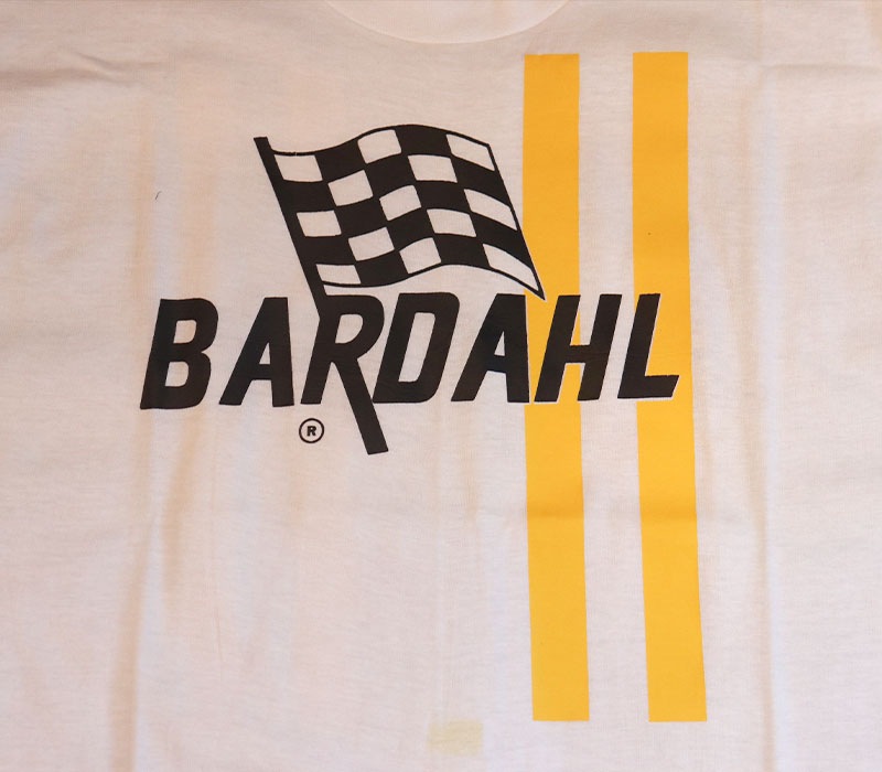 1960s DEAD STOCK , HOT ROD T-SH , BARDAHL , RUSSELL , Size L