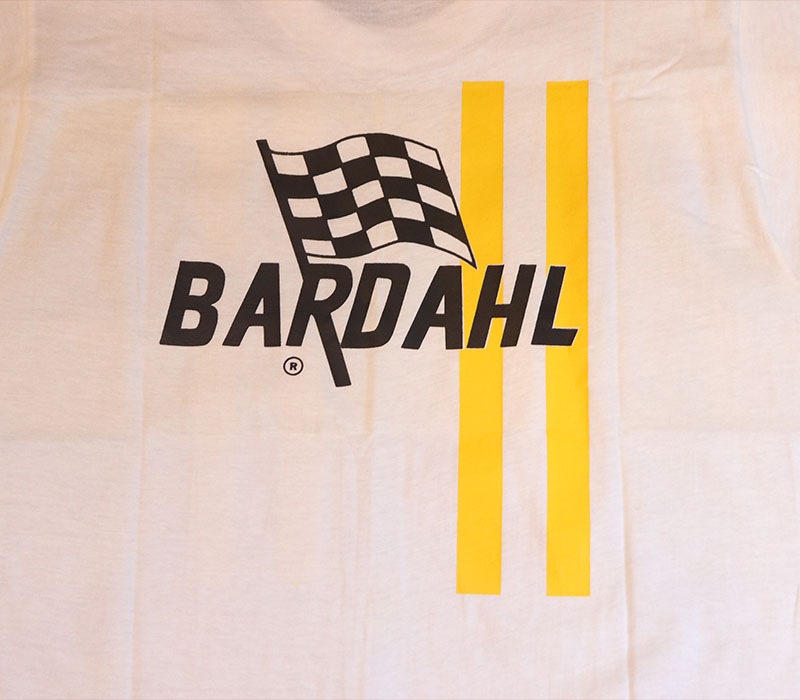 1960s DEAD STOCK , HOT ROD T-SH , BARDAHL , RUSSELL , Size L