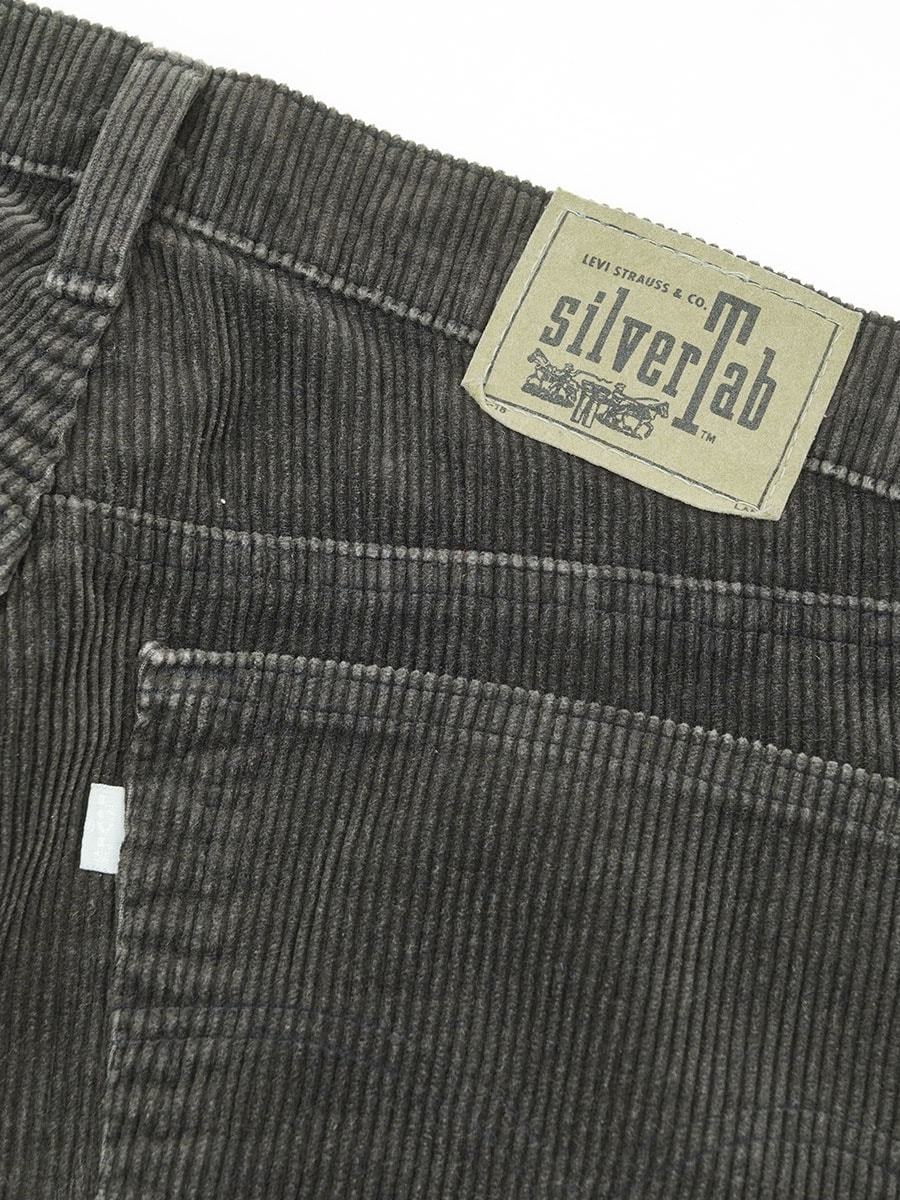 90's Levi's Silver Tab ''BAGGY'' コーデュロイパンツ 黒 表記(36x32