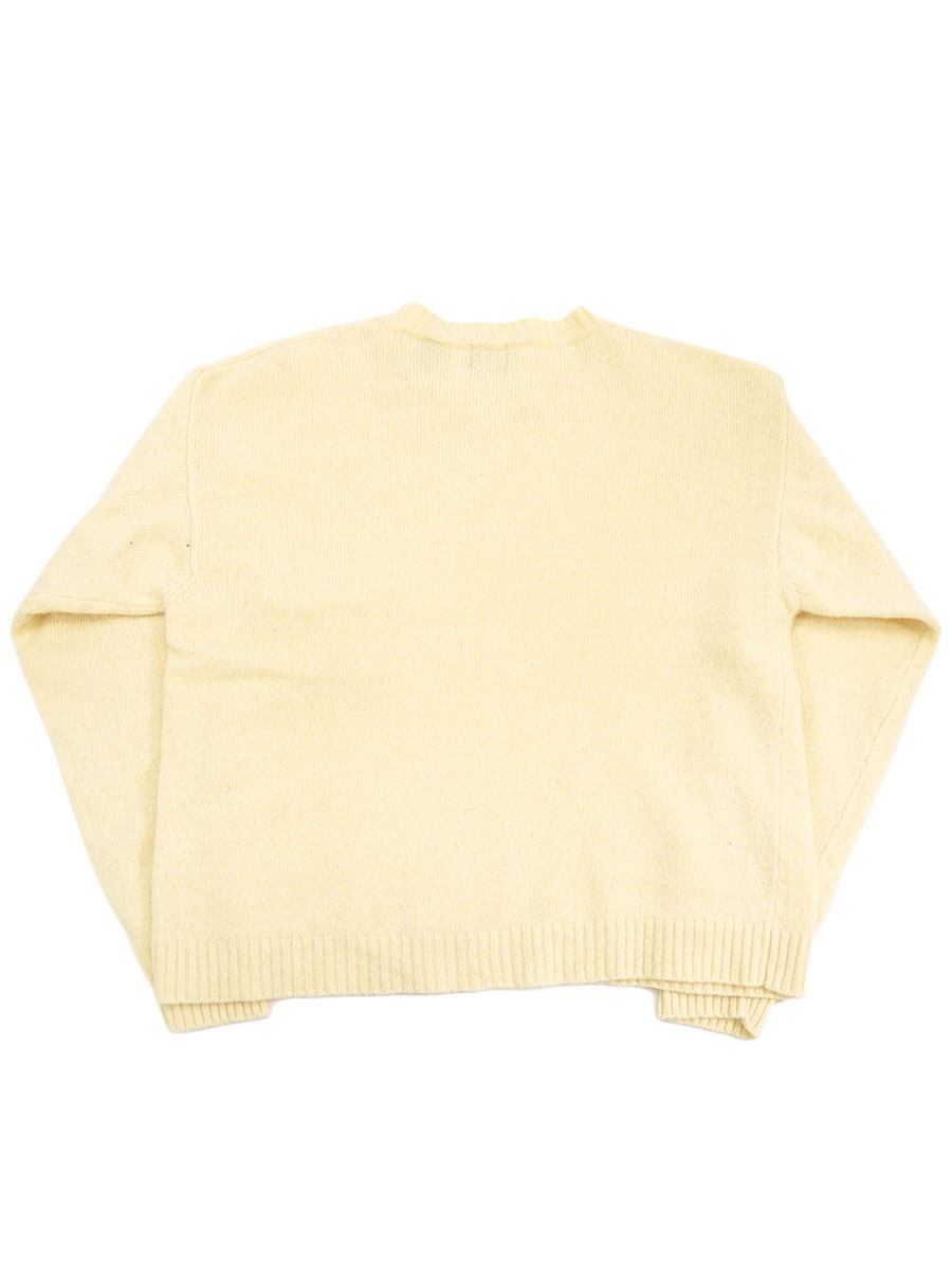 OLD GAP ラムウール×アンゴララビット クルーネック ポケット付き