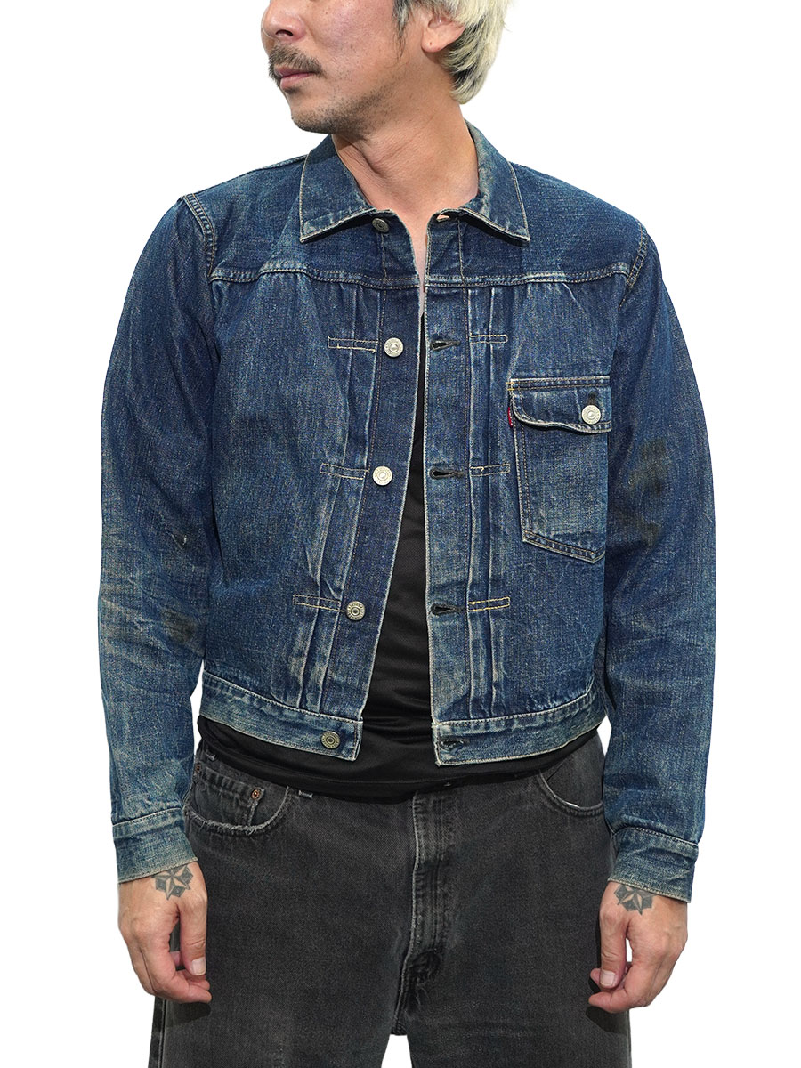 50's LEVI'S 506XX デニムジャケット スライドバックル 色残り 良