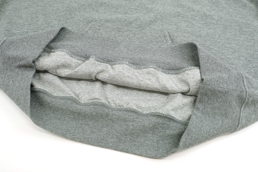 RUSSELL × BerBerJin Nu Blend Double Face CN Sweat HEATHER CHARCOAL