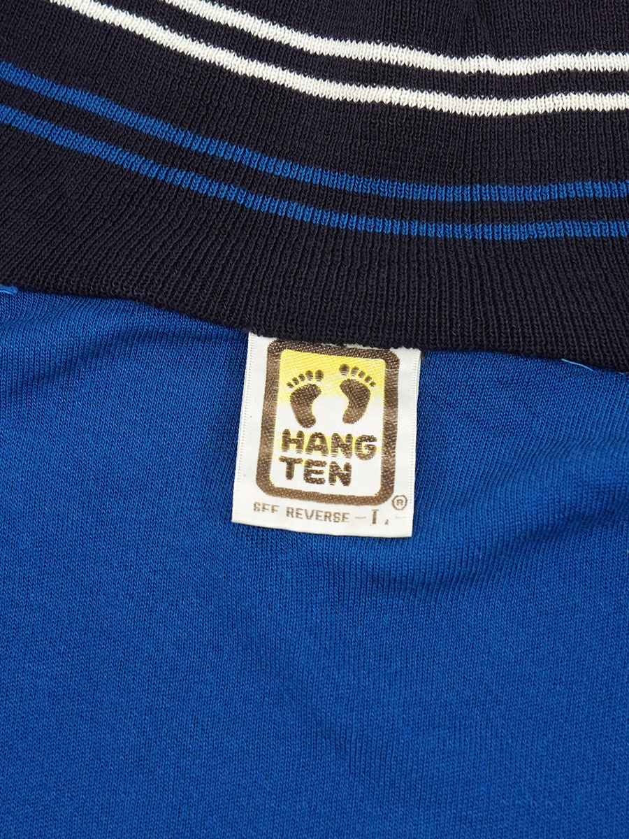 90's HANG TEN トラックジャケット ブルー表記(L) | NEW ITEM