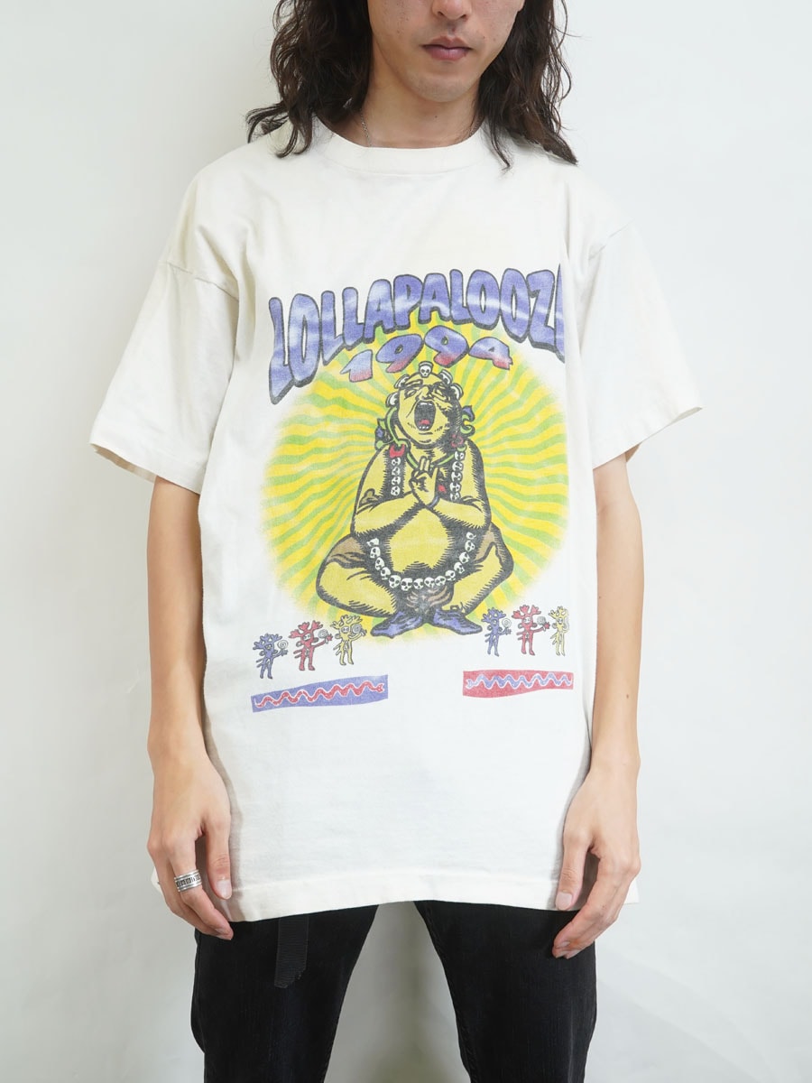 90's ''LOLLAPALOOZA 1994'' 両面プリント Tシャツ 実寸(XL位