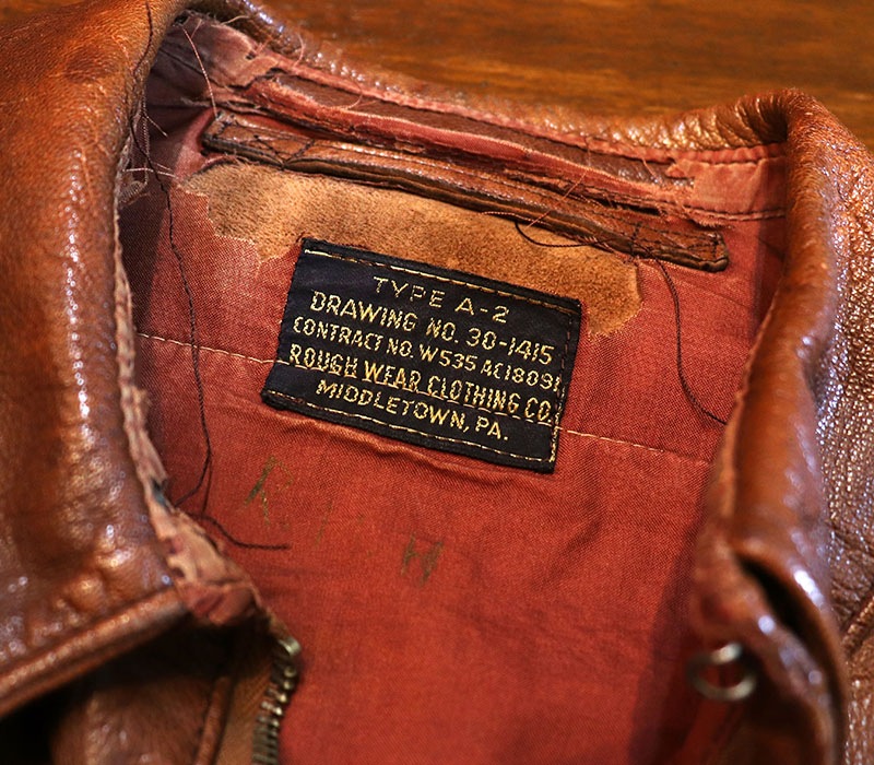 1940s A-2 BLOOD CHIT , Size 40