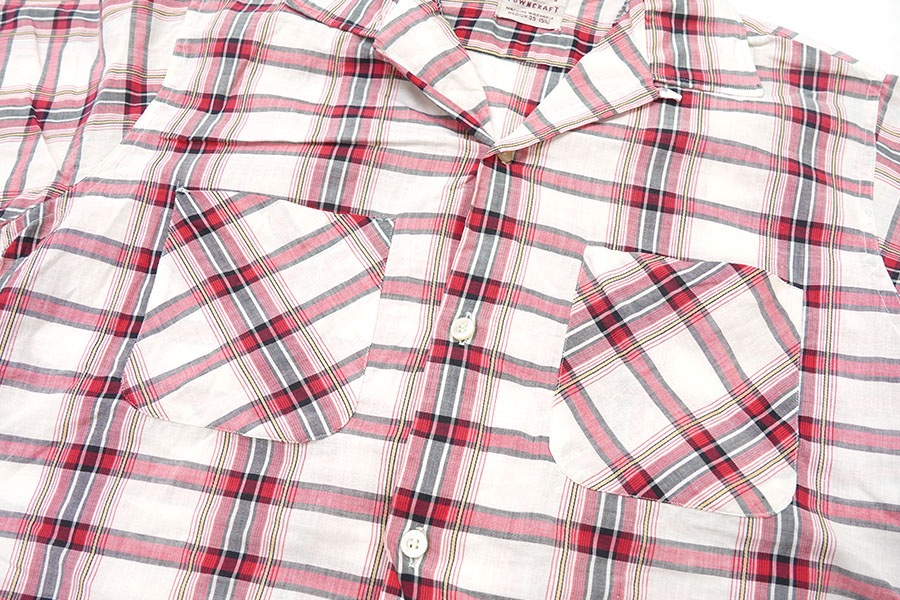 60'S PENNEY'S TOWNCRAFT PLAID S/S SHIRT (SIZE.MEDIUM) | すべての