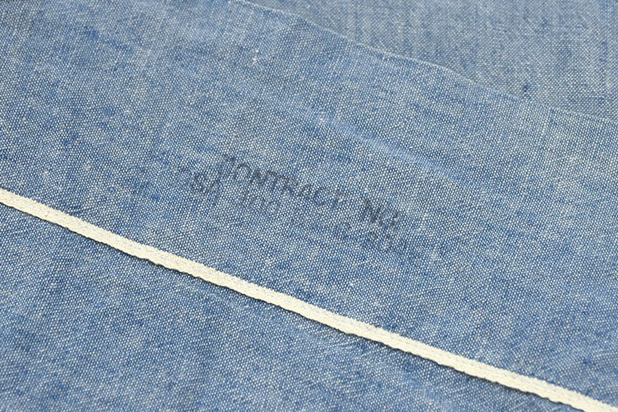 60's U.S.NAVY シャンブレーシャツ ステンシル 表記(M)