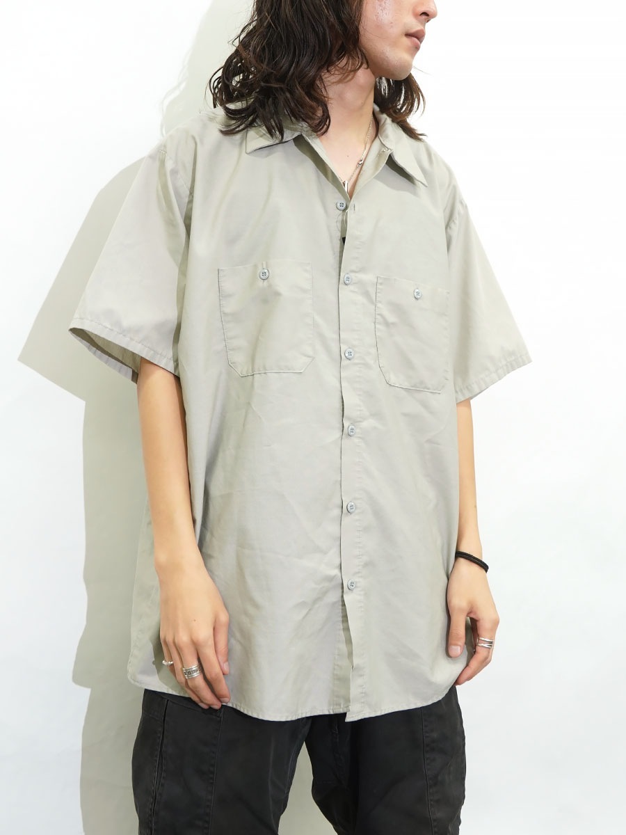 70's～ RED KAP S/Sワークシャツ 表記(XL) USA製 | NEW ITEM