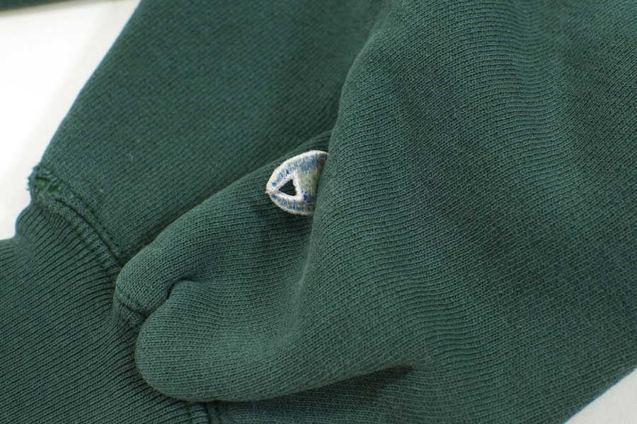 90's 刺繍タグ チャンピオンRW ''MICHIGAN STATE'' グリーン 表記(L) USA製