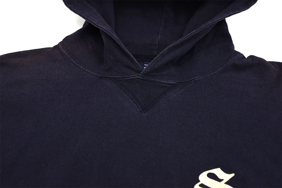 Stussy フルジップフーディ Mサイズ ダークネイビー ネイビー（紺）系 STUSSY(ステューシー) パーカー・フーディ