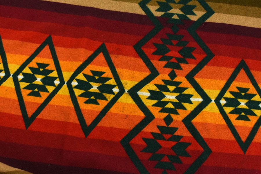 【専用】Pendleton Beaver State クッション ネイティブ柄 ペンドルトン 雑貨 マット カーペット ラグ インテリア 総柄
