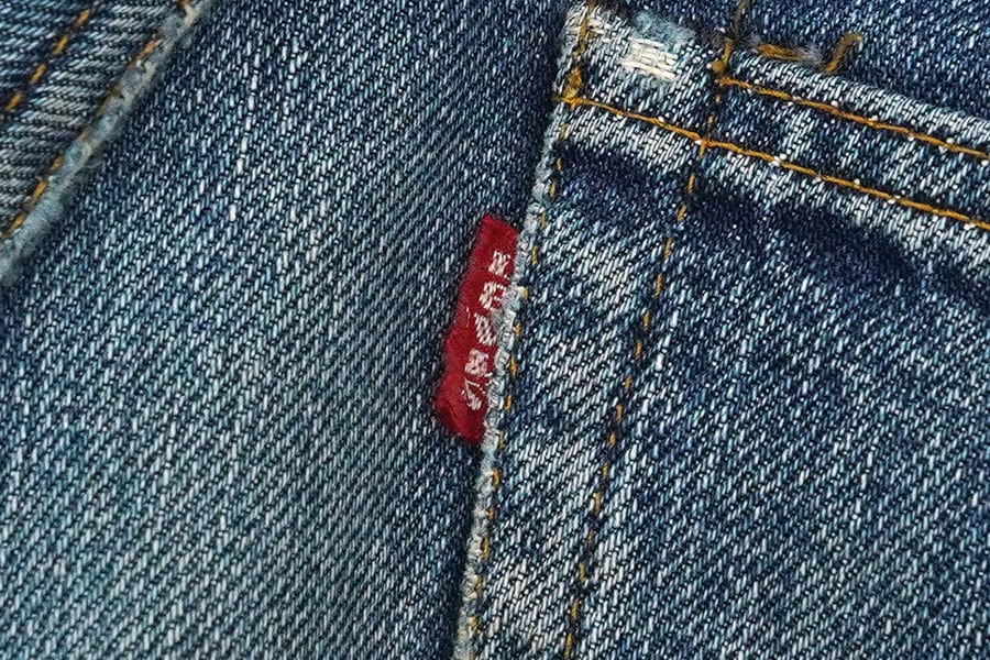 70's Levi's 501 66前期 デニムパンツ 良色落ち 表記(32x32) スレーキ