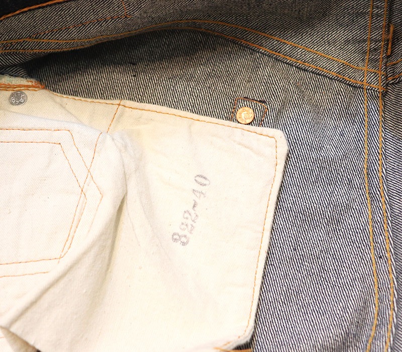 1960s LEVIS 501ZXX , Size W34 L30
